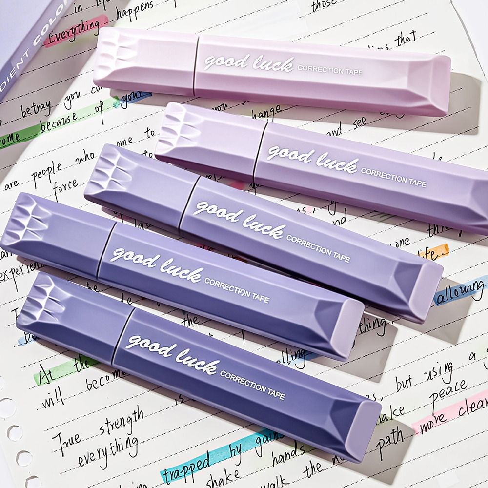 5 buah/set Pita Koreksi Warna  - Correction Tape Roller ulasan dan harga