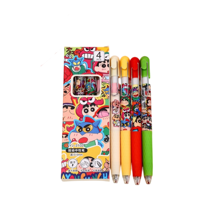 Pena Gel Crayon Shin-chan Terb - Stationery Supplier ulasan dan harga